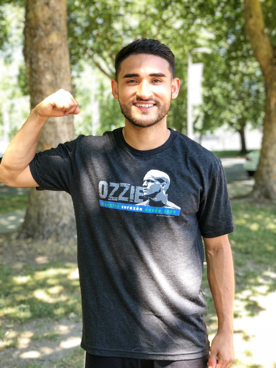 CristianRoldan's tweet image. Be #StrongAgainstCancer with me and @zkscott! #Ozzie #KickChildhoodCancer #4SweetJane cottonbureau.com/search/ozzie  Please feel free to retweet and get the word out !