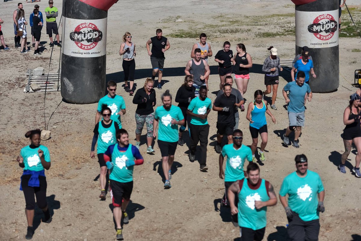 QHRTech's tweet photo. The QHR Team had an amazing time at @MuddSweatTears the past weekend! Photos by Douglas Drouin Photography https://t.co/kwA5vVY9Qx
