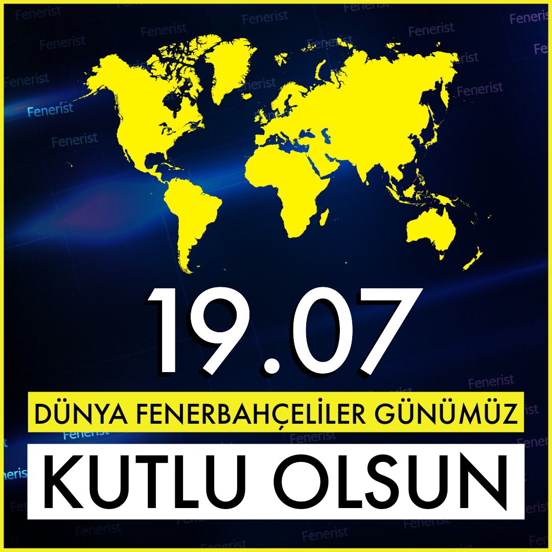 #DünyaFenerbahçelilerGünü Kutlu Olsun
