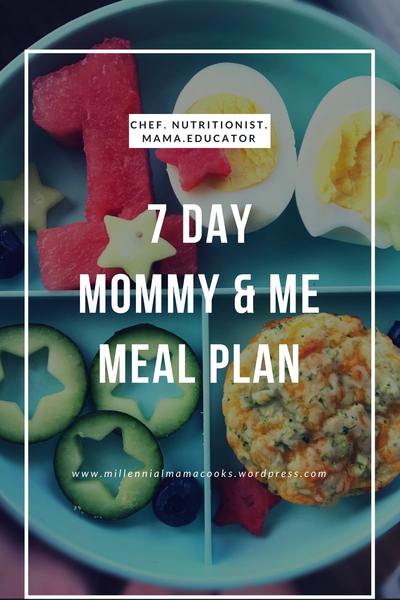 Check out our week long meal plan! #babyledweaning #blw #mealplan millennialmamacooks.wordpress.com/2018/07/12/mom…