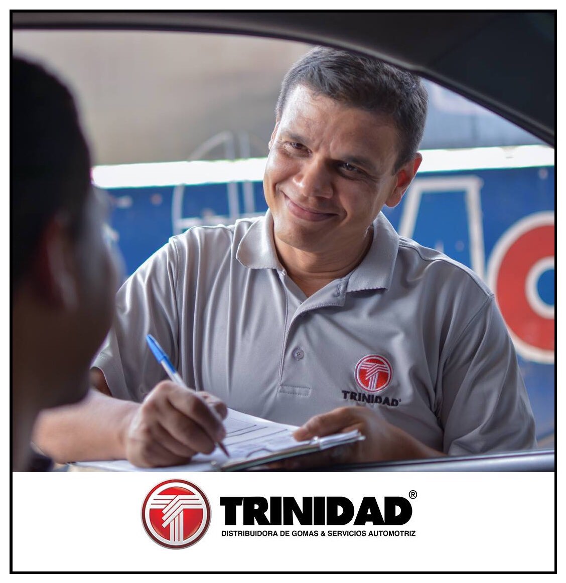 En Trinidad nos preocupamos por brindar el mejor servicio al cliente. ¡Aquí estamos para servirte! 👨‍🔧 

#Trinidad #HacemosRodarTuMundo #GenteQueSabeDeGomas #TodosLosServicios #UnaSolaParada
#LaRomanaS26 #LRS26 #PáginadeFacebook 
#PáginadeFacebookLRS26