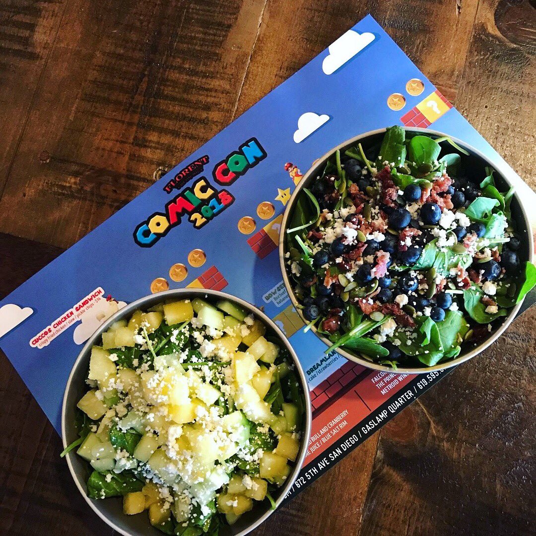 chefabebotello's tweet photo. Make sure to try our Nintendo themed special menu during @comic_con this weekend in the Gaslamp Quarter! π΄ Menu: link on the bio @florentsd .
.
#comiccon #chefabebotello #foodie #eatsandiego #comiccon2018 #gaslampquarter #foodie #foodies #nintendo #specialmenu https://t.co/J4s6g86X0L