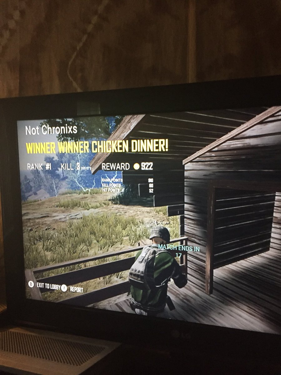 Thenameiscaleb_'s tweet photo. First solo win on #Pubg @PUBG https://t.co/H5R3tEGTyO