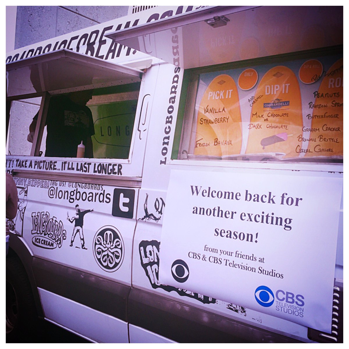 Thanks for the ice cream, <a href="/CBS/">CBS</a> &amp; <a href="/CBSTVStudios/">CBS Studios</a>! 🍦🍦🍦 #calorieshelpuswrite @SEALTeamCBS #SEALTeamCBS #SEALTeam