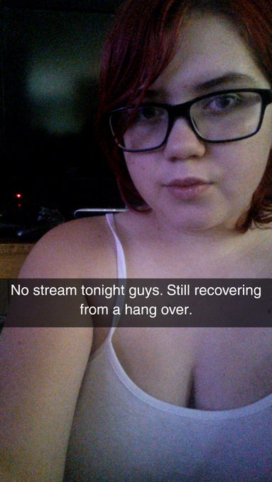 No stream tonight. I drank too much last night so I'm recovering from a hangover. https://t.co/zrKfU<a href="/tag/oott"class="tags"><span>#oott</span></a>