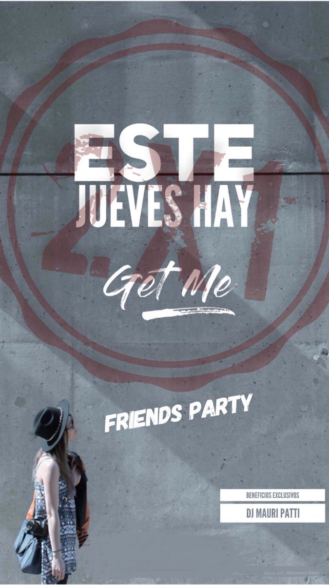 GetMe_oficial's tweet photo. Este jueves vamos arrancando los festejos con 2x1 toda la noche🍻
#GetMeNoPara✓
Por reservas 📱3544595709 https://t.co/cdvXEYRk0P