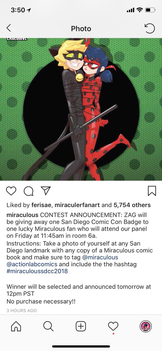 Comic con contest! See Instagram for rules :)