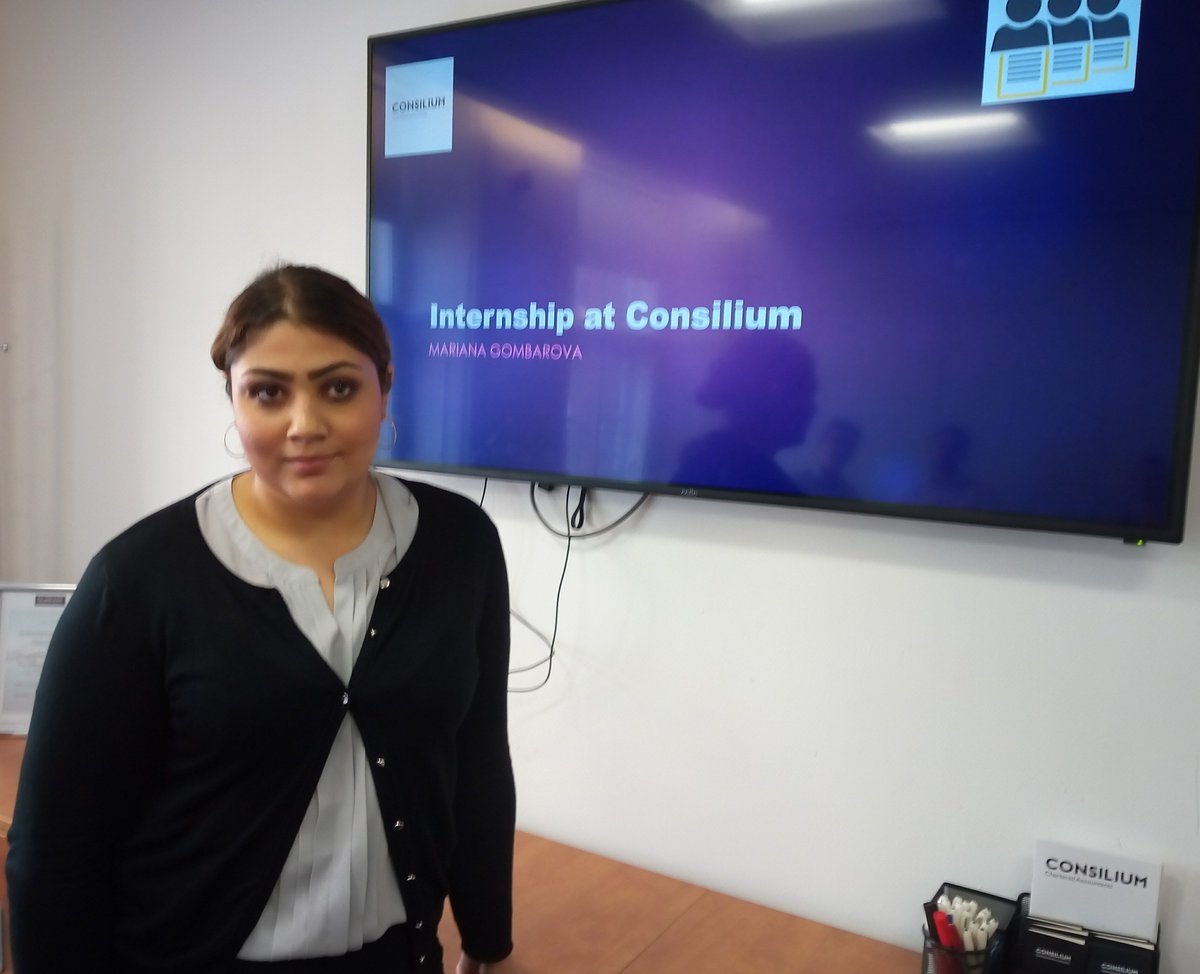 ShawlandsAcad's tweet photo. Excellent presentation today from Marianna - completing her internship this week with Consilium Chartered Accountants – really well done!
Thanks to everyone at @ConsiliumCA for supporting Marianna and the Career Ready programme.
@CareerReadyUK, #ScotIntern18 #MyFutureSelfie https://t.co/Ho4pbi3fda