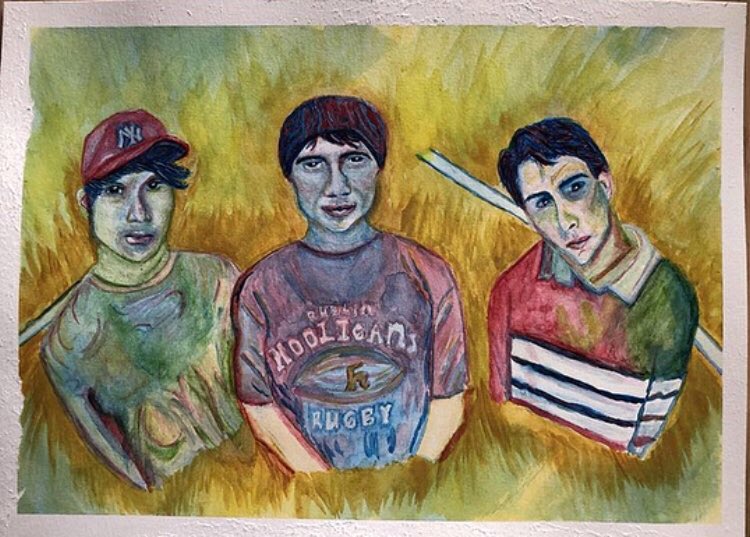 aimlessagainLI's tweet photo. hey! check out this amazing art from our new friend Mary Isabel from southern California! so rad!
#aspiringartist #watercolor #painting #drawing #aimlessagain #punkrock #longisland #california https://t.co/HGaVlNIaSc