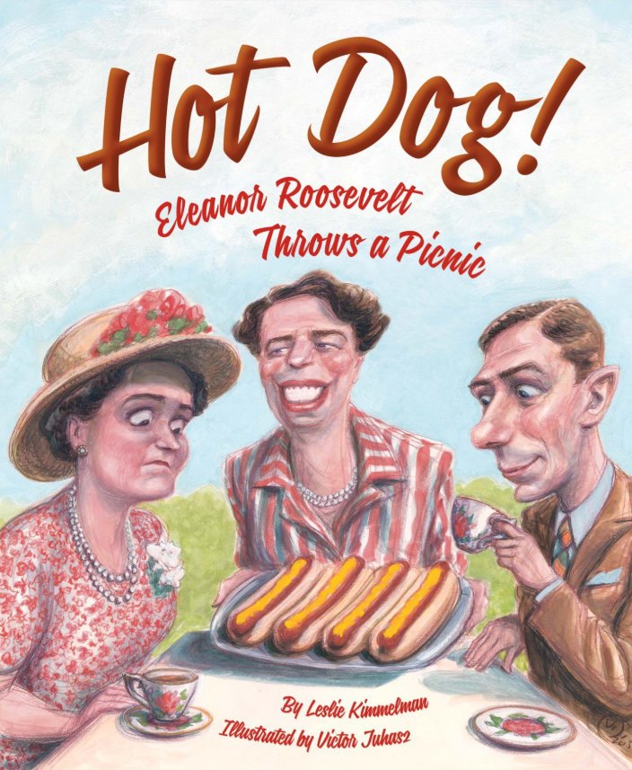 EbooksMN's tweet photo. Celebrate #NationalHotDogDay with a book about Eleanor Roosevelt serving hot dogs to the king and queen of England! #EbooksMN
https://t.co/mXkDV1r8FV https://t.co/ZYVHqDHwSd