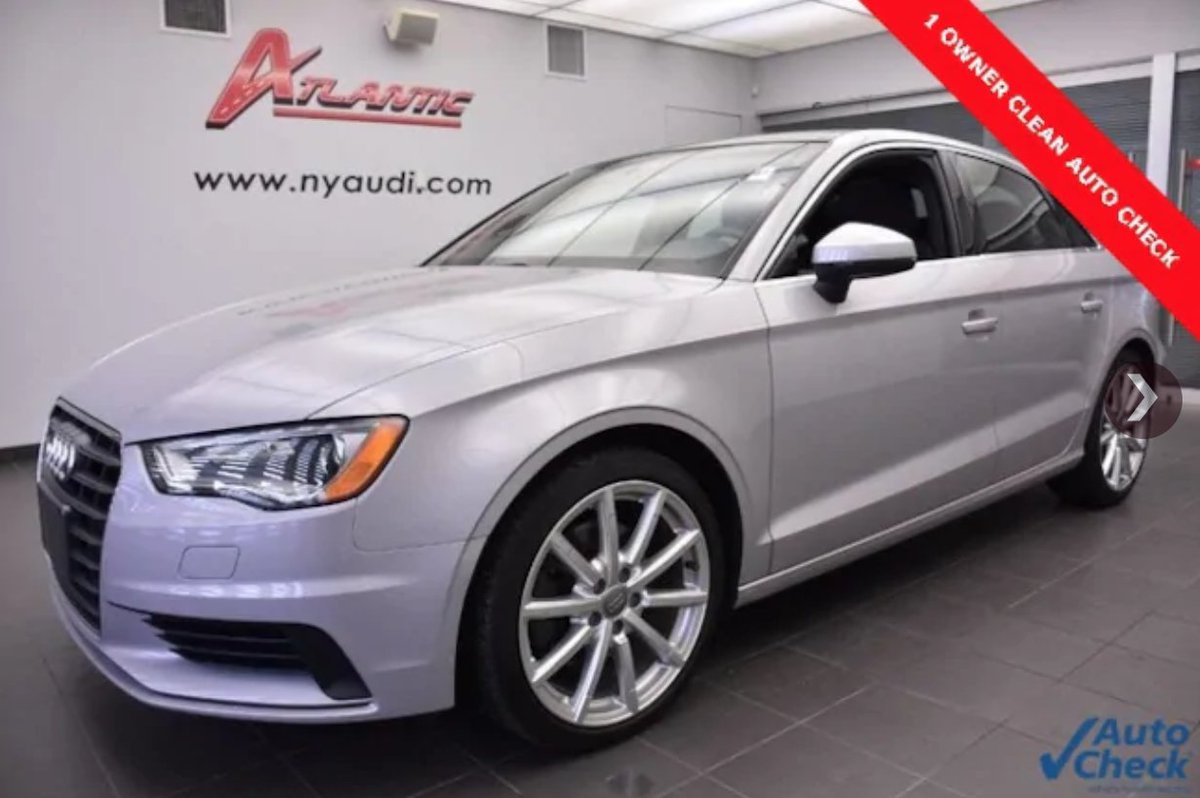 AtlanticAudiNY's tweet photo. Check out this gem!

Pre-owned 2015 #AudiA3 2.0T Premium with only 1 owner!

Learn more: https://t.co/c0dovoEvGh https://t.co/xzN24Va889