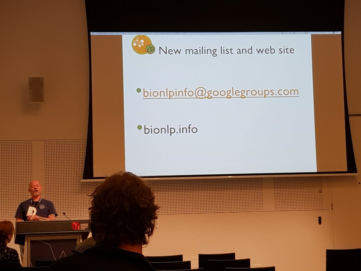 BioNLP new website and mailing list #ACL2018 #NLProc