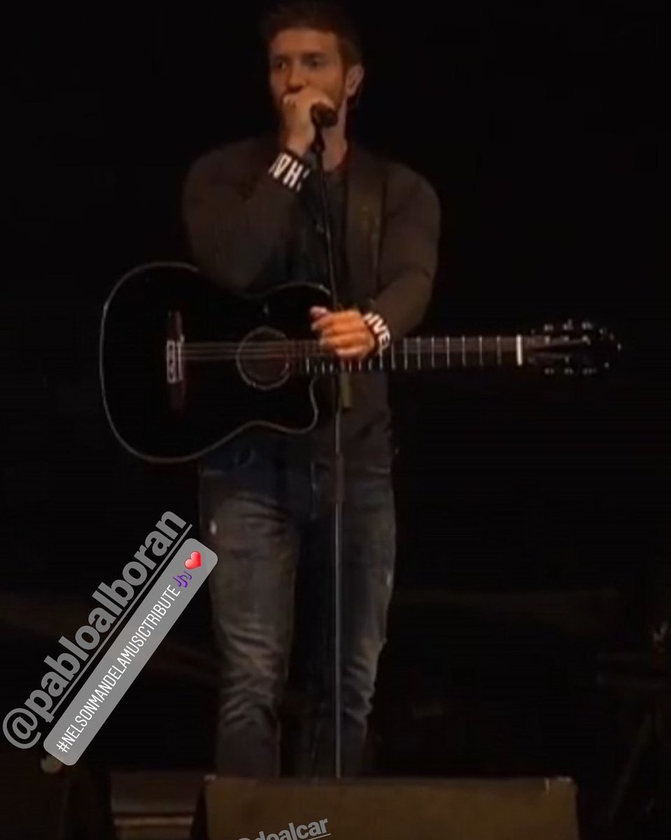 doalcarcarmen's tweet photo. @pabloalboran ❤🎶 #NelsonMandelaMusicTribute #Perdóname #PraiaDoAterro 🇵🇹 https://t.co/0Fl7Mqa2vp