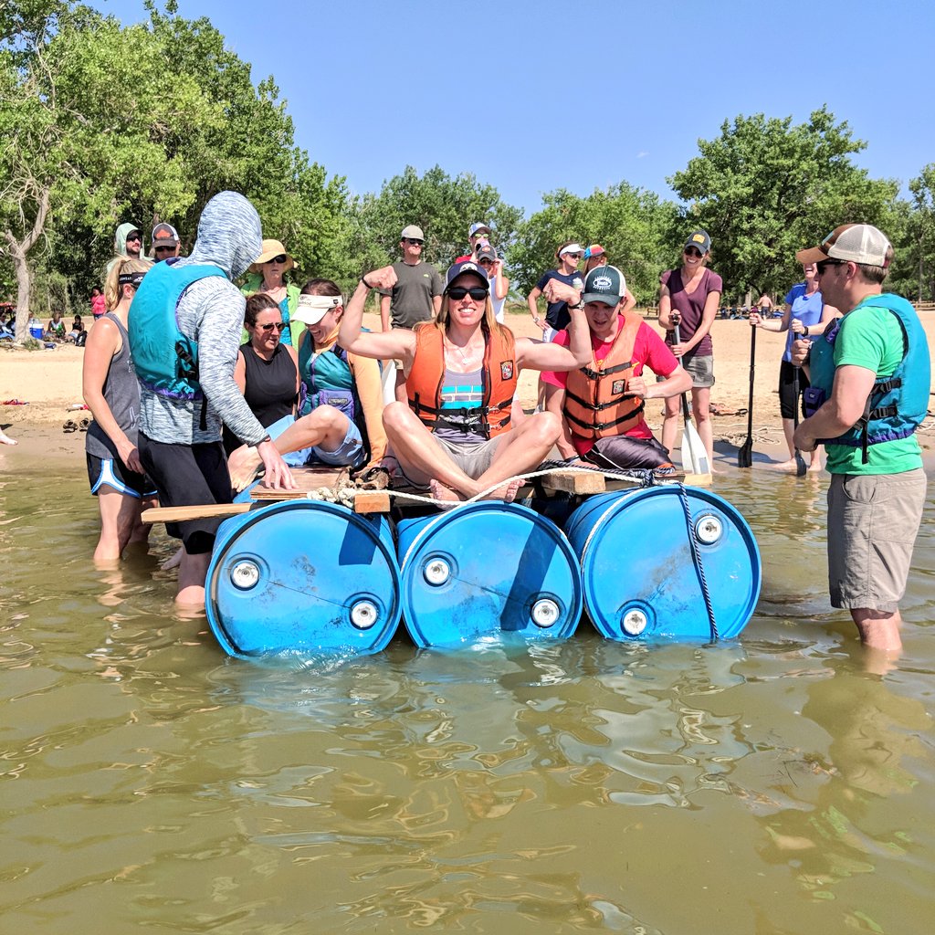 gfmdenver's tweet photo. Our specialty may be #PublicRelations but we also build a mean raft. https://t.co/Ot5FPCzs2E