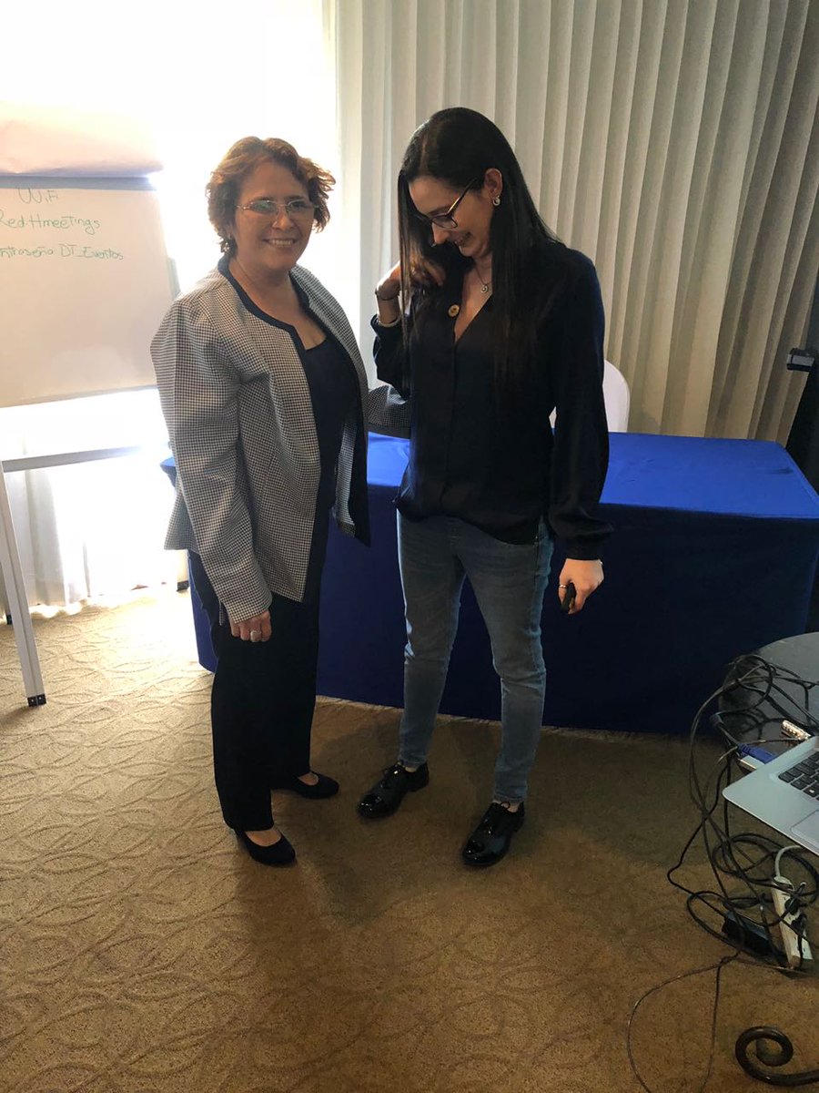 ClaraPolancoGuz's tweet photo. Day 1 of our Costa Rica #UPSDS HR Manager @IreneRo45023656 after talking about the political impact that the Nicaragua unrest is causing to the region, Nicaragua Supervisor Isabel Cuadra makes an emotional recognition for her support throughout this difficult time. https://t.co/EFMkneioty