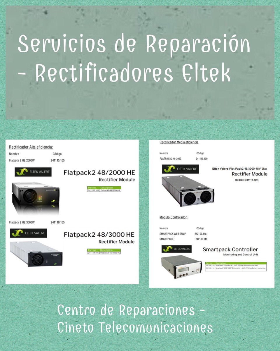 CinetoTelecom's tweet photo. CENTRO DE REPARACIONES – CINETO TELECOMUNICACIONES S.A

Cineto Telecomunicaciones fue fundada en el 2006 por un grupo de Profesionales con más de 20 años de experiencia en el mundo de las Telecomunicaciones. https://t.co/GwfwnGGCsf