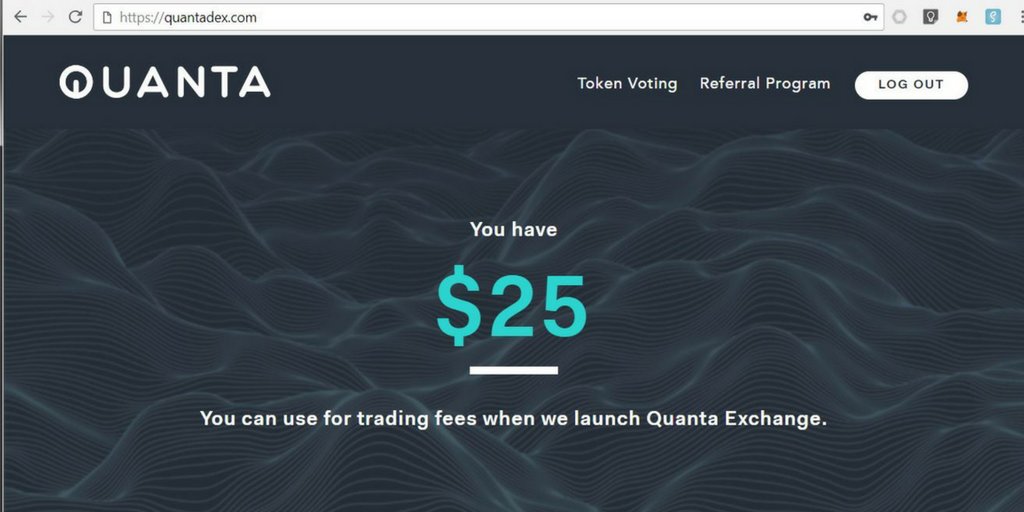 mirrormirage0's tweet image. Join #QUANTADEX #crypto #exchange. Get Up to $75 sign-up bonus #crypto   #traders Visit quantadex.com/?ID=jN7OqbbaMg…