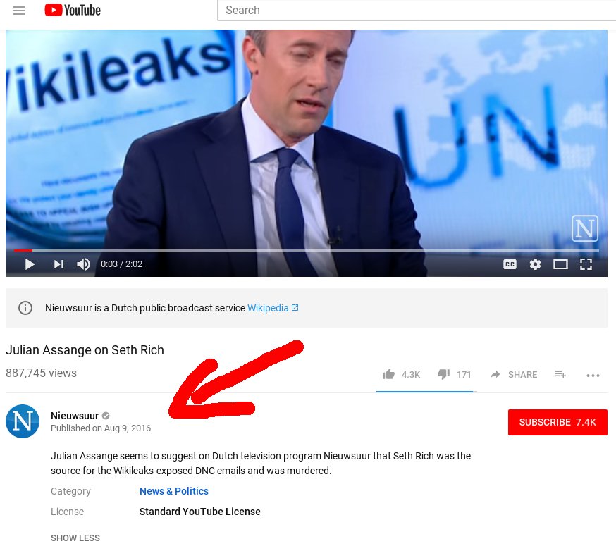 ct_alham's tweet photo. It just took me 5 minutes to find out that "journalist" #MicahLee is spreading disinformation again to discredit #JulianAssange:
- June 12: JA announces #DNCEmailLeaks
- July 10: #SethRich killed
- July 12: first #Reddit post
- August 9: JA interview
https://t.co/Dg82Y5y5w3 https://t.co/IfpwdT0qwK