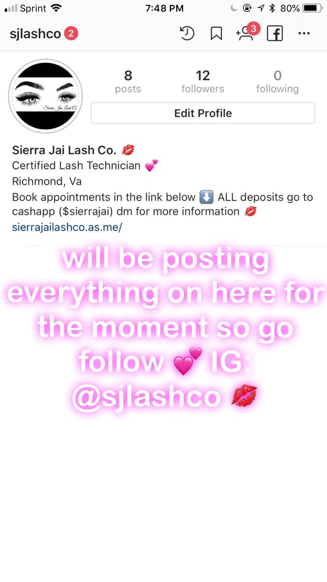 follow the business page on IG: @sjlashco 💋 #lashextension #rvalashes #rvalashextensions #minklashes #minklashextensions #dmvlashes #lashtech #rvalashtech #rvalashartist #dmvlashesextensions #lashedbyme #lashesonfleek #lashesbyme #minklashesdmv #minklashesrva #lashappointment