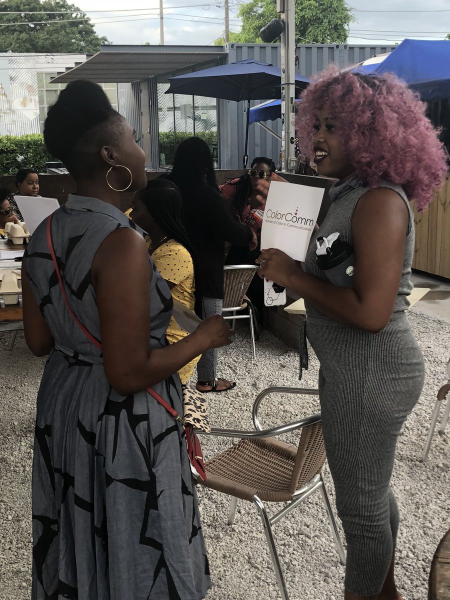 ColorCommntwk's tweet photo. What a great turn out at the #ColorCommMIA event in Miami! 45 comms professionals and counting!! #slaytheday https://t.co/kwqMNUFLHu