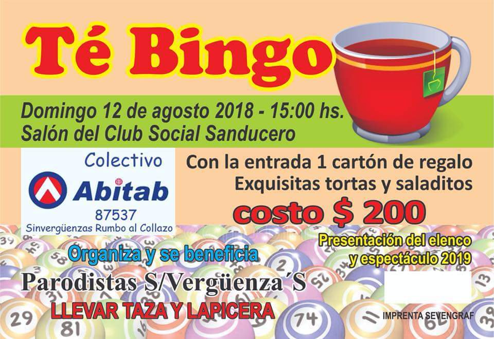 970carnaval's tweet photo. Parodistas | Último "Té Bingo"
¿Todavia no colaboraste? Podes hacerlo en el colectivo .@AbitabOficial o venite al último Té Bingo del año... Desde Paysandú al Collazo ...
Conocé mas del conjunto aquí 👉https://t.co/T9fzl27DwN https://t.co/n9ItvcKa6A
