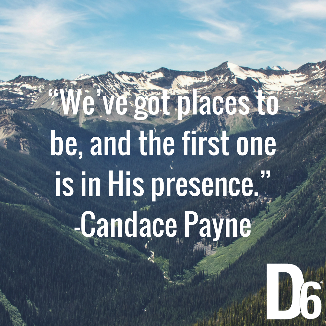 D6Leader's tweet photo. “We’ve got places to be, and the first one is in His presence.” -Candace Payne #churchandhome #stumin #kidmin #fammin #d6leader #pastor #generationaldiscipleship https://t.co/C5tTOqPeZO