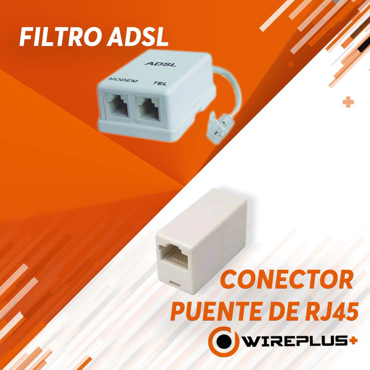 wireplus_ve's tweet photo. ¡Conviértete en nuestro Distribuidor Autorizado! 
https://t.co/bcWg3GmzHe
Producto nuevo disponible: Filtro ADSL| Conector Puente RJ45
#wireplus #venta #productos #distribuidores #caracas #venezuela #aliados #servicio #contactanos #Wireplusve https://t.co/6OemeqvPYb