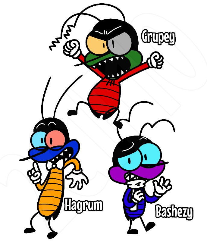 2C1F10's tweet photo. Mis cucarachas uwu
#oggyandthecockroaches #oc https://t.co/y7Xni7Lw9p