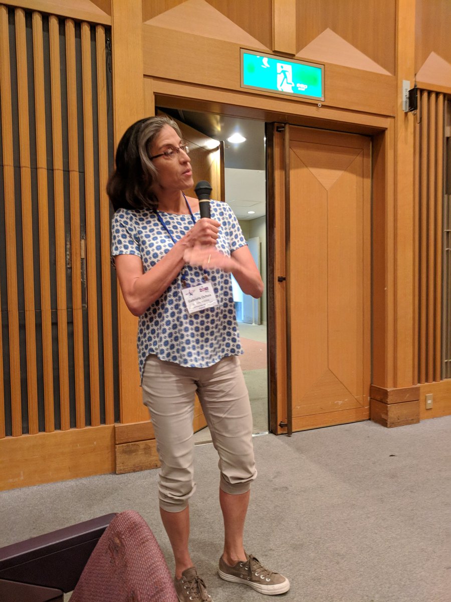 Anna Esparcia (@aiesparcia) on Twitter photo Gabriela Ochoa's question to <a href="/deg511/">Dave Goldberg</a> on what to do when you get bored with your career <a href="/GECCO2018/">GECCO 2018</a> Gabriela Ochoa's question to <a href="/deg511/">Dave Goldberg</a> on what to do when you get bored with your career <a href="/GECCO2018/">GECCO 2018</a>