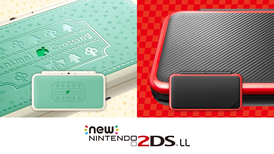 任天堂株式会社 Newニンテンドー2ds Ll とびだせ どうぶつの森 Amiibo パック Newニンテンドー2ds Ll マリオカート7パック は本日発売です T Co Ettfgwbume