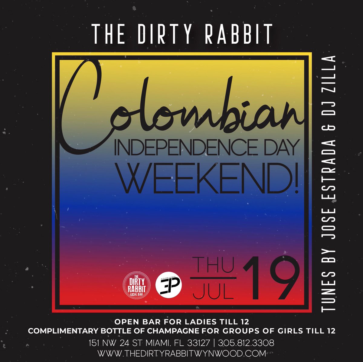 ElevatePresents's tweet photo. Tomorow night at #TheDirtyRabbit 🐰 https://t.co/xPdDbFHsyt