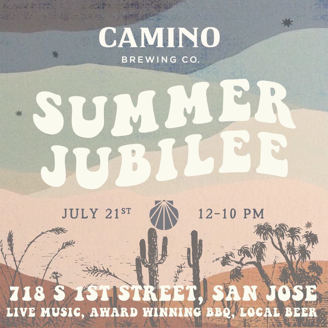 Free Admission this Saturday, Camino’s First Annual Jubilee! #CaminoJubilee Who are you bringing? #beerbringsstrangerstogether #sanjose #craftbeer #caminobrewing