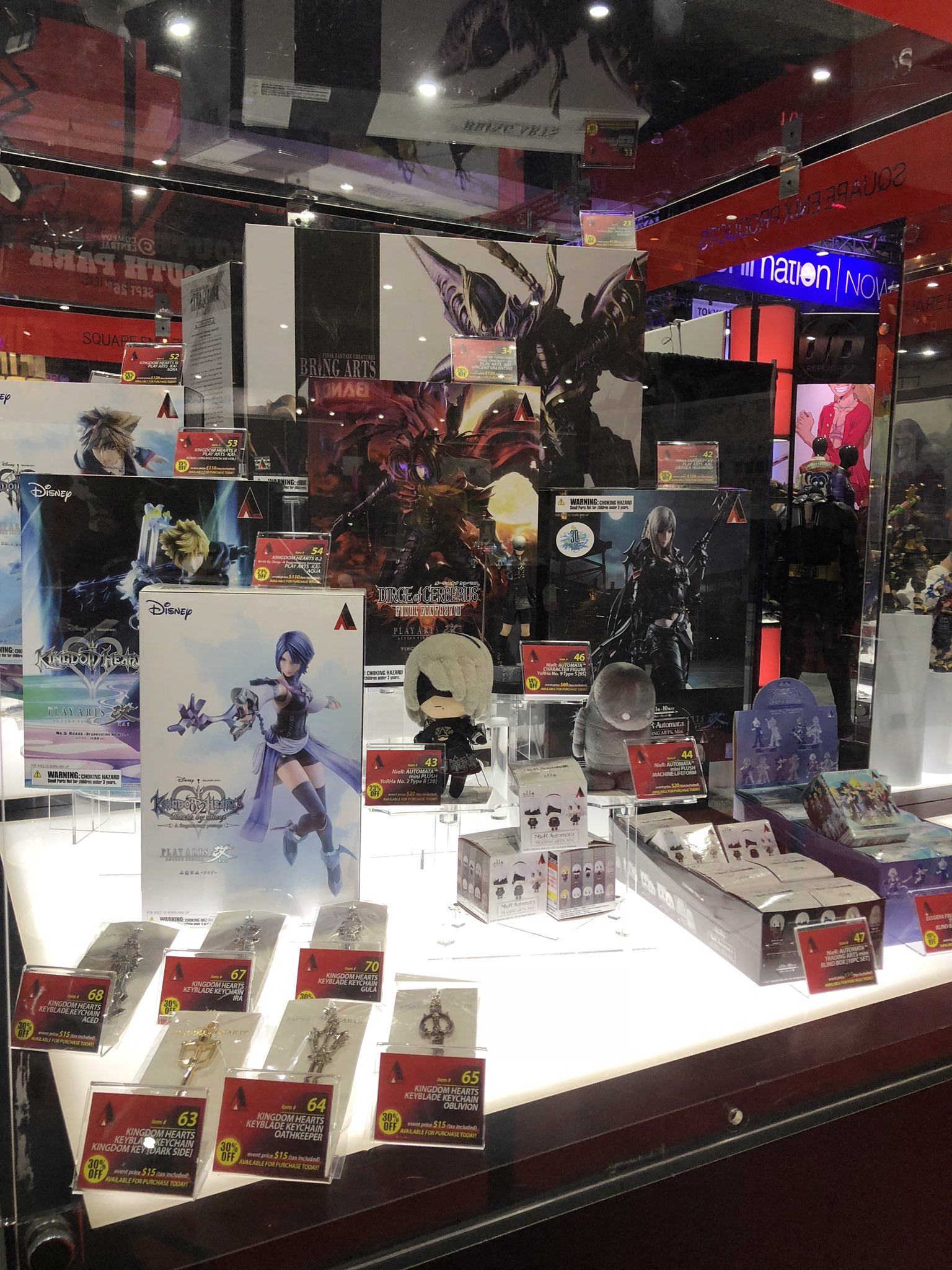 Square Enix Merchandise (North America) on X: #SDCC2018 preview night has  started! Visit booth 3829 Square Enix Merchandise store; tons of Final  Fantasy/ Kingdom Hearts/ NieR Automata goodies for sale!   /