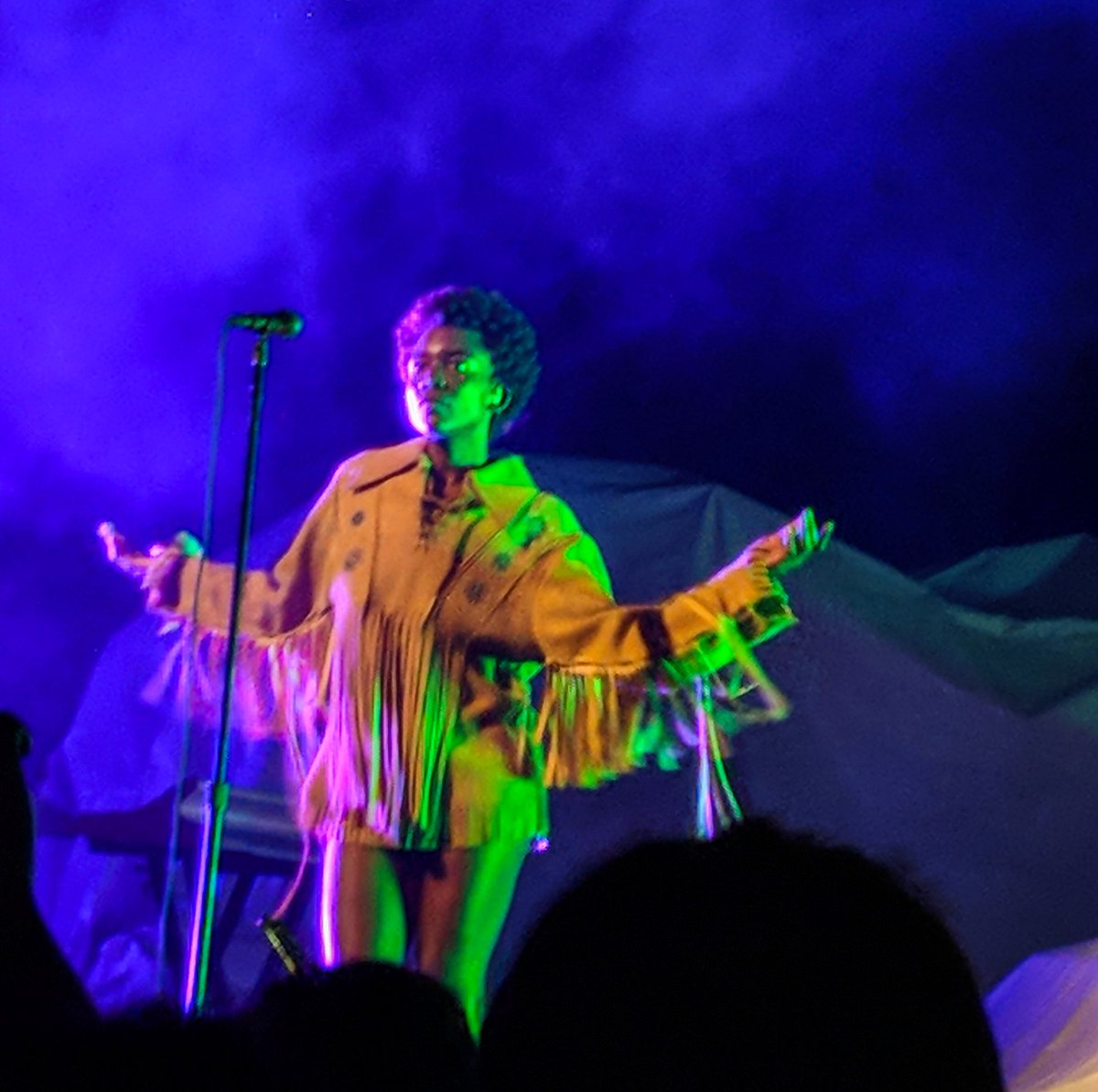 VioletRiotGames's tweet image. The #DirtyComputerTour on NYC has begun. @StBeautyband rocked it. #DirtyComputers