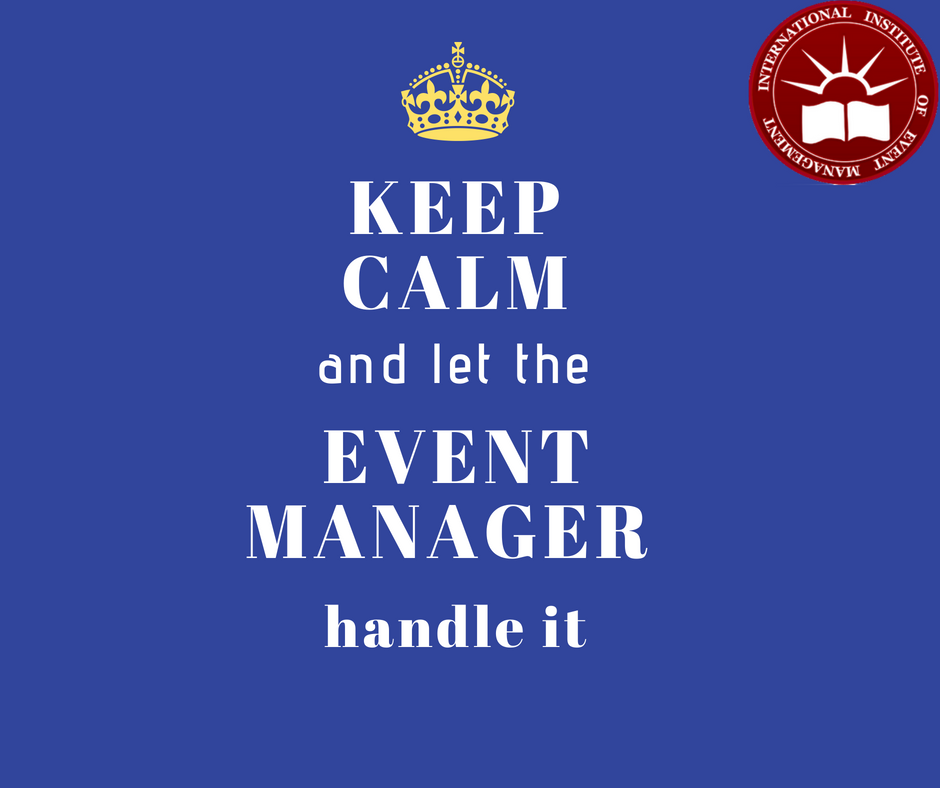 eventinstitute's tweet image. It's a specialists job...

#KeepCalm #iiem #eventmanagement #events #KeepCalmThoughts #Management