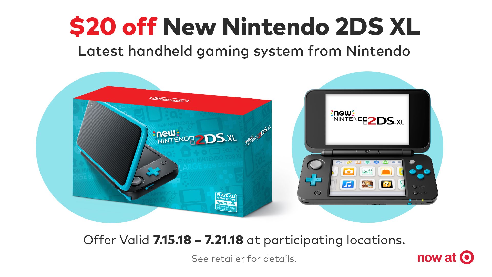 nintendo 2ds xl target