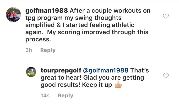 TourPrepGolf's tweet photo. Great testimony from our Instagram account! Our system worked for him- it can work for you too! https://t.co/7kh5bzn8OL