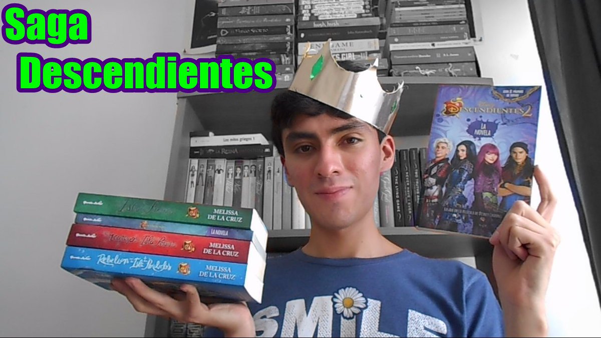johnlime64's tweet image. Descubre nuevas formas de ser malvado junto a los descendientes en esta increíble saga. ¿Estás preparado? 
youtu.be/_CN9TGOVIWQ
:D
:D
:D
:D
#disney #booktube #Descendientes3 #descendientes #johnlime #libro #book #read #leer