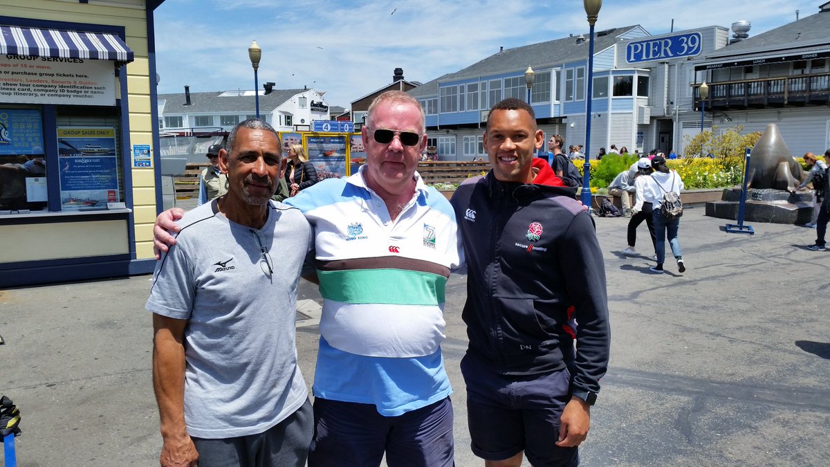 slmurdock's tweet photo. @bill_rwc with @Dan_Norton4  at Pier 39 in San Francisco https://t.co/ZCpdTrXaes