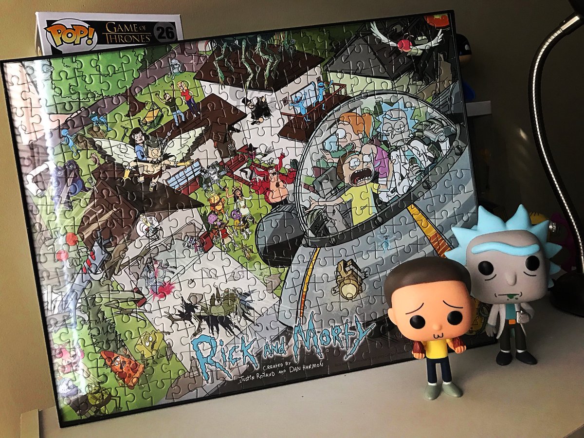 jlturman's tweet image. #RickAndMorty puzzle complete! 🛸 @mygeekbox #funkopop #mygeekbox #mygeekboxjuly