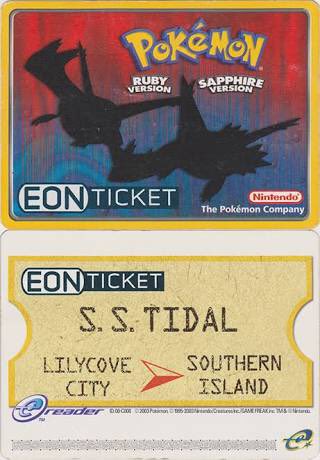 shToraxCefiro's tweet photo. where can i get one to be added for my collections and to hunt the EonDuo ;) #EONticket #Pokemon #Ruby #Sapphire https://t.co/TDRsNGlSMd
