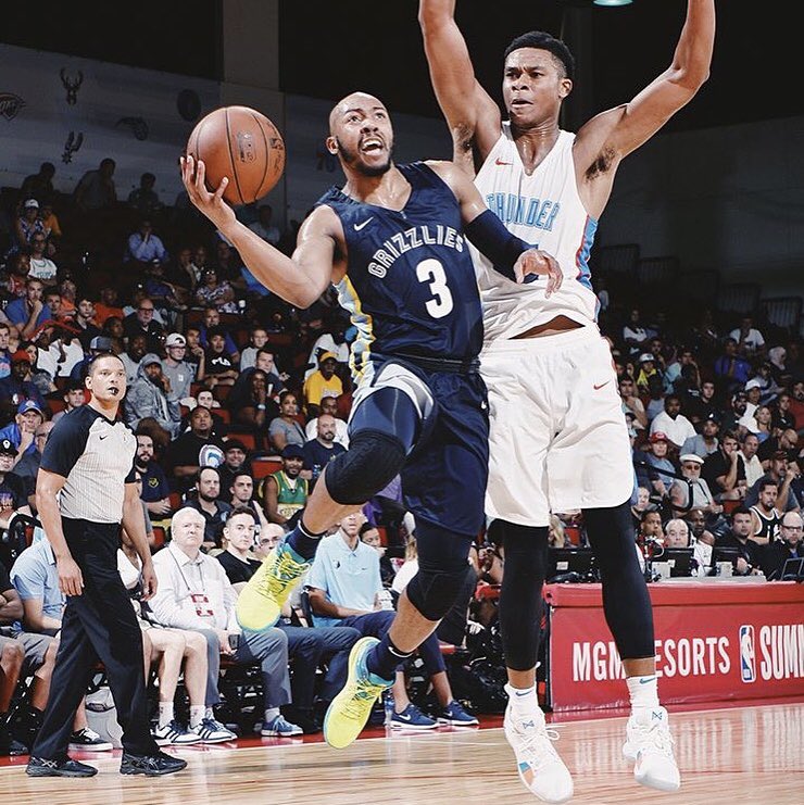 and1basketball's tweet photo. Vegas was dope! Congrats @trailblazers on the dub.. #AttackTheSummer #NBASummerLeague https://t.co/8zMvb321eZ