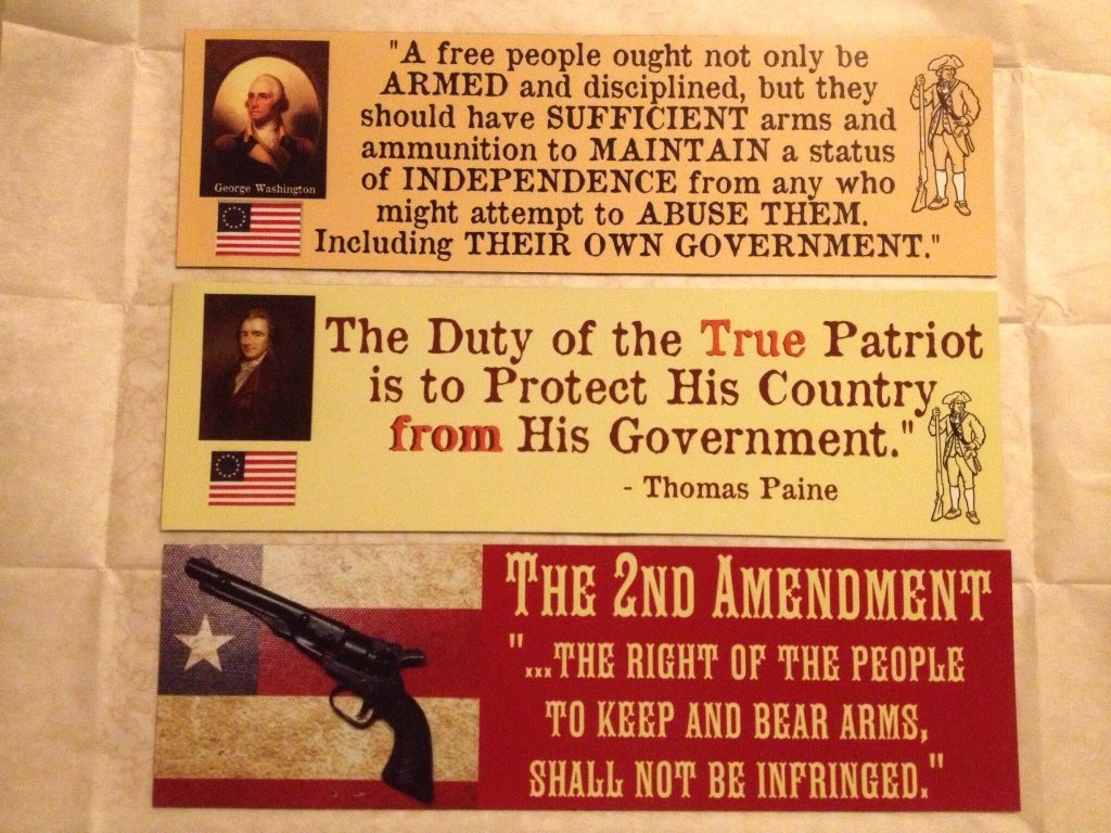 karen_kams56's tweet photo. Some Cafepress . Com bumper magnets... not appropriate for traitorous “SurveilanceRolePlayers” aka #Infragard aka #DHS #FBI #FusionCenter #FDLE #Mercenaries too cowardly to openly fight to take down the USA for their #NewWorldOrder masters. #Tallahassee #RedneckRetards https://t.co/8SYKoTN5hG