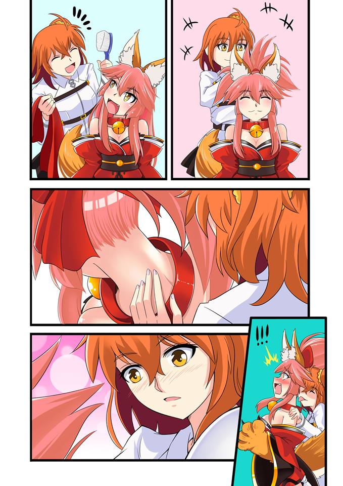 Tamamo Cat & Master
#FGO 