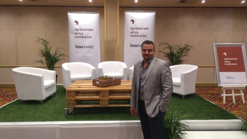 CropInTech's tweet photo. Live from #Johannesburg, South Africa! #CropIn team is attending 'Agribusiness Africa Conference 2018'. Our focus is to discuss various #agtech opportunities with the agribusiness leaders in the region.
#AgricultureThroughAfrica #DiscoverFarming #ZeroHunger #FWAgbizAfrica https://t.co/6JhBg8WDHt