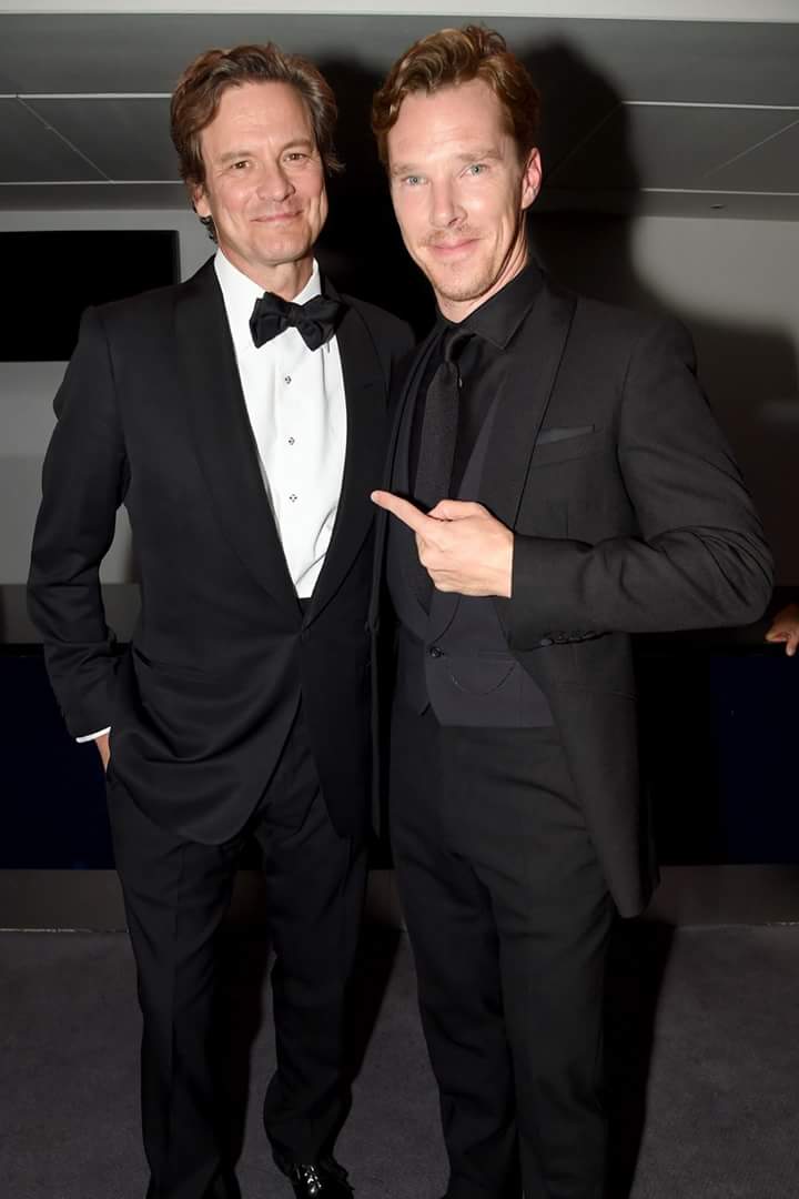  COLIN FIRTH ADDICTED HAPPY BIRTHDAY \"BENEDICT CUMBERBATCH\" ^^   