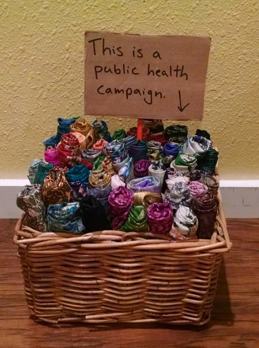 Making fabric bags available as an alternative to plastic ones will culturally normalize their adoption. <a href="/PlasticFreeJuly/">Plastic Free July</a> #climatesolutions #EasyFunPopular