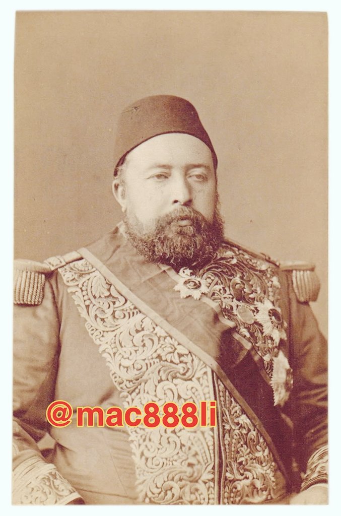 mac888li's tweet photo. صورة القائد رديف باشا، أحد قادة الحملة العثمانية 1288هـ.
تشير المعلومات الى استبعاده بسبب تصرفاته، وفصله في 1292هـ بأمر الخليفة عبدالحميد الثاني.
ولد رديف عام 1836م/ 1252هـ، وتوفي عام 1905م/ 1323هـ، في رودس اليونانية.
وهنا تصحيح تاريخي لخبر مقتله على يد سعد بن عائض في #عسير! https://t.co/MKbnKIYHkj