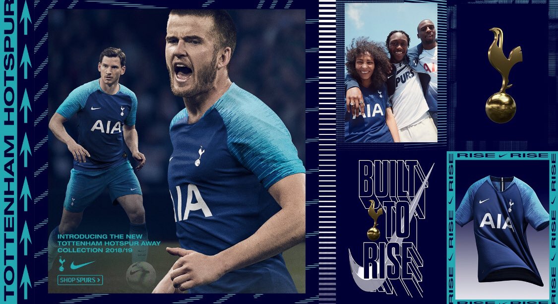 OFFICIAL: Here it is (finally). The 2018/19 Tottenham Hotspur kit. #BuiltToRise #COYS