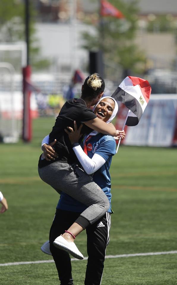 ShaimaaElbana's tweet photo. The Unified Cup is an international football competition taking place for the first time in Chicago.The #Pharaohs secured their place in the semi-finals on 20 July #PremierSkills #CoachEducators #Fayza Haider #Ekramy ElGamal #DevelopmentthroughFootball #OneGameOneDream https://t.co/kTswTGl7oW